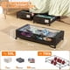 thumbnail image 4 of Organizador de almacenamiento bajo la cama LESHZHEN, 2 unidades, 65 L, con ruedas, 4 of 7