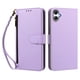 thumbnail image 1 of Funda Tipo Billetera para samsung galaxy A07 4G/5G con Soporte y Bolsillo con Cierre Morado, 1 of 6