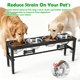 thumbnail image 2 of Soporte para comederos de perros SHAINFUN de 4 tazones, altura ajustable, 2 of 7