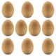 thumbnail image 2 of 10x Simulación De Madera Huevos Ornamento Pintura Ejercicio Fiesta En Casa Decoración 2,5x3,8 CM, 2 of 5