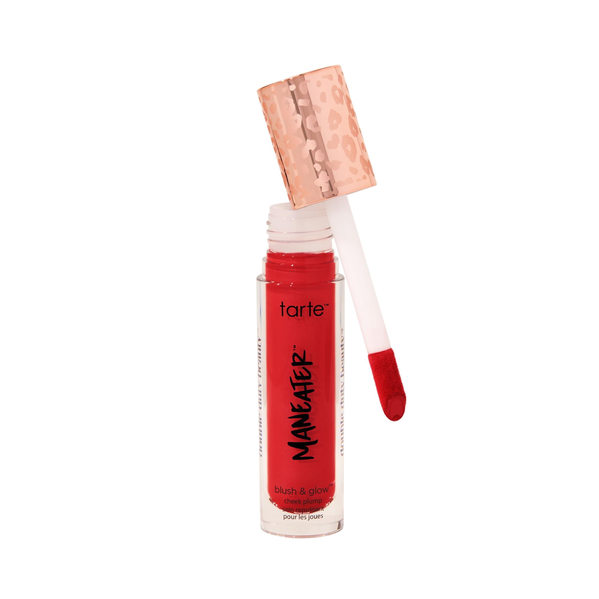 Tarte - Blush & Glow Cheek Plump Tarta Maneater, Color Rojo, Tamaño Completo
