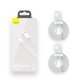 thumbnail image 2 of Baseus Simple Wisdom Data Cable Kit USB to iP 2.4A (2PCS/Set）1.5m White, 2 of 8