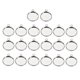 thumbnail image 1 of 20Pc 14mm Colgante Redondo De Plata En Blanco Bandejas De Ajuste De Base De Cabujón Joyería De Bricolaje, 1 of 5
