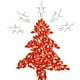 thumbnail image 1 of Bombillas de plástico Boao para árbol de Navidad, 100 unidades, con 5 estrellas, color rojo, 1 of 2