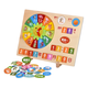 thumbnail image 1 of Set didactico de reloj fecha multiplicación montessori #1, 1 of 3