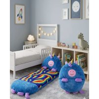 Mylhogar - Saco De Dormir Para Niños 2 En 1: Almohada Y Saco Happy Nappers