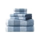 thumbnail image 2 of Toallas de baño Nautica Oak Lake Blue de 6 piezas muy absorbentes, 2 of 6