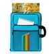 thumbnail image 1 of Portafolio arte TreochtFUN para niños, organizador bolsas arte 15x18 in, mochila A3 para almacenamiento blocs dibujo, lápiz, set. Estuche arte vacío (Azul), 1 of 3