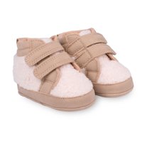 Pillin - Cover Shoes Zapatilla Recién Nacido Niño Corderito Beige