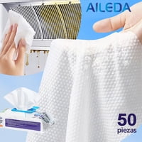 Paño De Limpieza Aileda Antigrasa Paño Blanco 50 U Para Cocina Limón