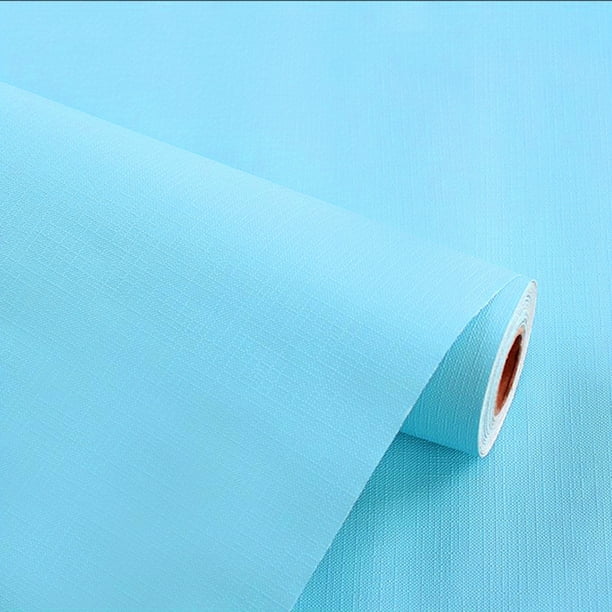 1 Roll Matte Solid Color Thickened Self-adhesive Wallpaper, Plain Texture Wallpaper, Waterproof And Oil-proof Countertop Wallpaper, Furniture Refurbishment Wallpaper, For Home Living Room/bedroom Wall
