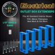 thumbnail image 2 of Extensores para caja de contactos Mint Bucket Brands, paquete de 5, 2 of 9