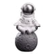 thumbnail image 2 of Resina Astronauta Astronauta Estatua Adorno Oficina En Casa Escritorio Figurita Decoraciones Plata 9,5x8x15,5 Cm, 2 of 5