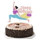 thumbnail image 1 of Decoración de tarta Yuinyo Yoga para tarta de feliz cumpleaños, 1 of 8