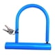 thumbnail image 5 of en U para bicicleta - en U antirrobo resistente para bicicleta - en D para bicicleta con llaves para bicicletas eléctricas y , Azul, 5 of 5