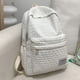 thumbnail image 1 of 2023 New Nylon Backpacks for Student Solid Color School Bag Teenagers Large Capacity Travel Rucksack High Quality Canvas Bookbag, 1 of 3