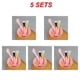 thumbnail image 1 of 1/3/5SETS Mask Bowl Health And Safety Easy To Clean 1 Set Green Makeup Tools Silicone Brush Not Easily Deformed Soft Material, 1 of 3