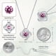 thumbnail image 3 of Collar Love Pendant Con Piedra De Nacimiento Plata, 3 of 3