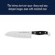 thumbnail image 4 of Cuchillo HENCKELS Statement Santoku, afilado como navaja, filo hueco, 18 cm, 4 of 6