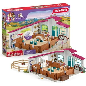 Playset Schleich Horse Club Peppertree Riding Arena Con 2 Caballos