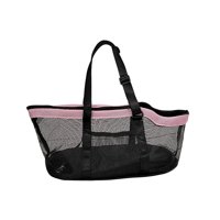 Magideal - Bolsa Transportadora Para Mascotas, Bolso Para Perro Con Correa Ajustable Para El Hombro, Bolso Para Perrera Para Animales Pequeños Que Caminan, Gatit Rosa