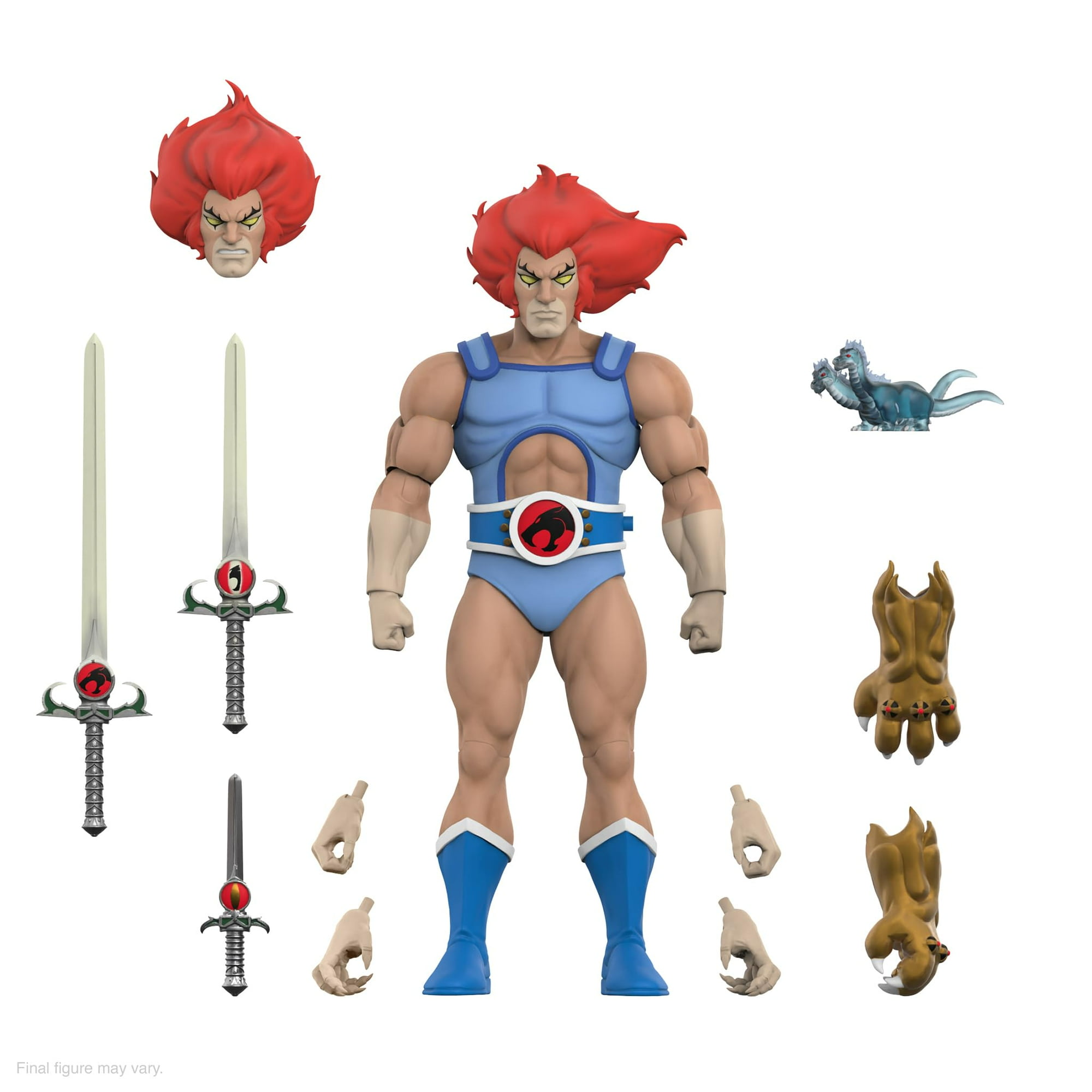 Figura De Acción Super7 Ultimates! Thundercats Lion-o De 18 Cm Con Led