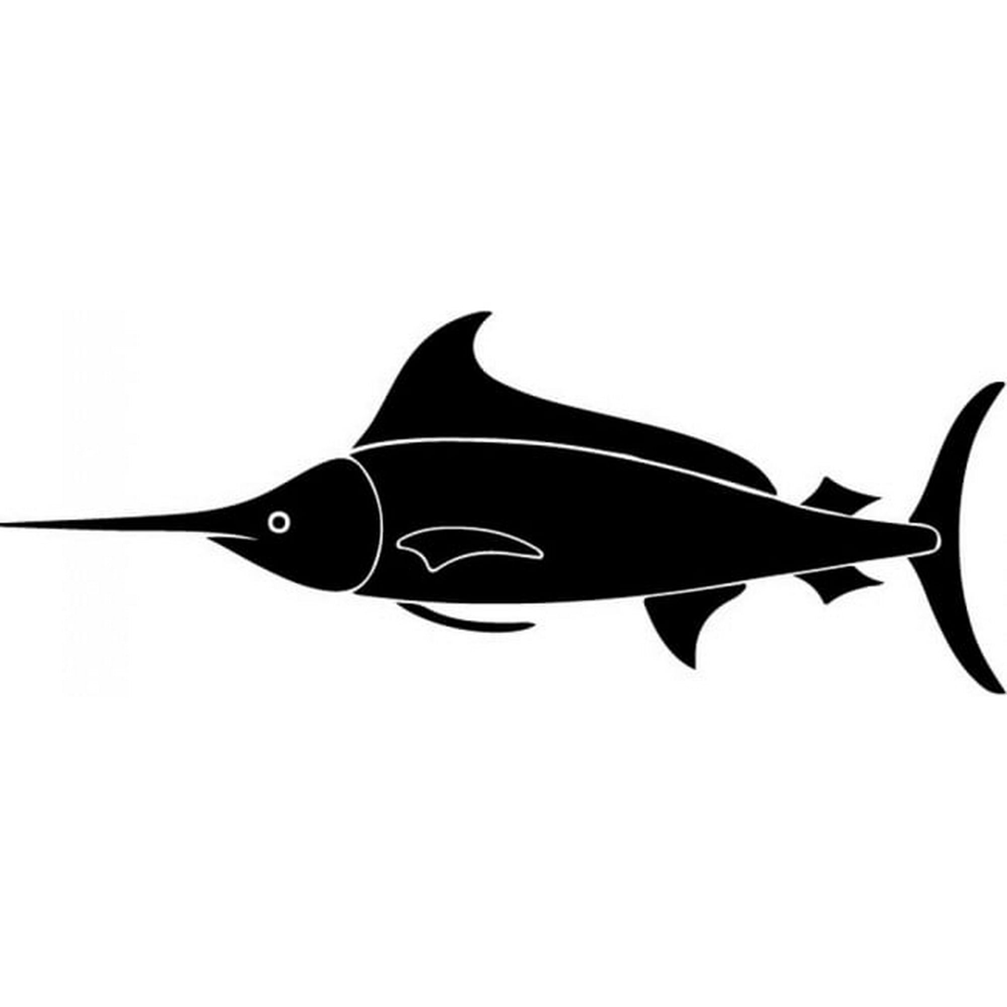 Rienda Libre Graphics - Decomural Marlin Fish Fishing Ws-32977