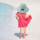 thumbnail image 5 of Sombrero de paja para niños de 52 a 54 cm de circunferencia, bonito sombrero de ala ancha con diseño de fresa, sombrero de verano, protector solar, sombrero de pescador, sombrilla de viaje., 5 of 5