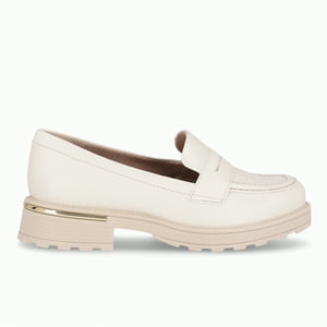 Mocasín Mujer Crema/Snake Gisa Piccadilly