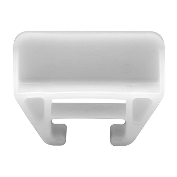 Kit de guía de cajones PRIME-LINE R 7221 21/32 x 1-1/8 pulgadas, blanco