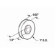 thumbnail image 2 of Rodillo de puerta PRIME-LINE B 552, 2 unidades, 2,5 cm, nailon, 2 of 5
