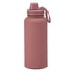 thumbnail image 1 of Botella de agua deportiva de acero inoxidable de 1L, termo de gran capacidad, taza de agua portátil para exteriores con asa, 1 of 5