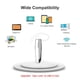 thumbnail image 5 of Auriculares inalámbricos Bluetooth New bee V5.0 blancos, 5 of 8