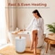 thumbnail image 5 of Calentador De Toallas Blanco Para Spa Y Baño, 5 of 7