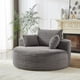 thumbnail image 3 of 55'L Corduroy Sponge single sofa,No Assembly Required,Fluffy Modern Sleeper Chair for Living room, Bedroom, Lounge and Projection Room(Not a swivel chair.), 3 of 3