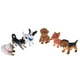 thumbnail image 1 of 6 Uds 1/12 Casa De Muñecas En Miniatura Pequeño Cachorro Mascota Perro Animal Figura Juguetes Para Niños, 1 of 2