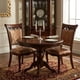 thumbnail image 2 of Pack x2 Sillas de Comedor Asiento en Tela con Madera Color Caoba, 2 of 3