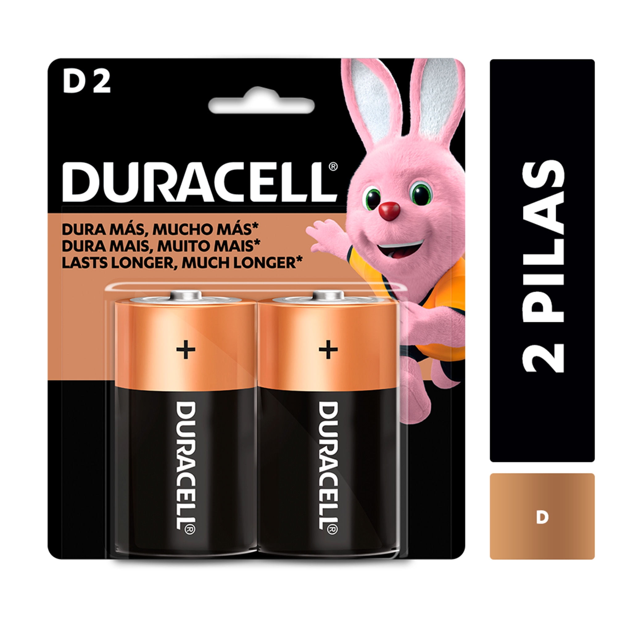 Duracell - Pila Alcalina Tipo D