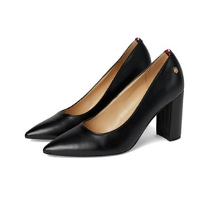 Zapatos Tommy Hilfiger Abilene3 Para Mujer, Zapatos De Tacón Negros, Talla 10
