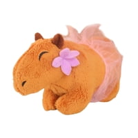 Bothyi - Carpincho De Juguete Para Niños, Sofá Suave, Decoración Del Hogar, Muñeco De Conejillo De Indias De Peluche, Flores Y Falda