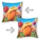 thumbnail image 2 of El Lorax Fundas de almohada de terciopelo con tema, regalos de funda de almohada, decoración para el hogar, cojín de lanzar, regalo de cumpleaños para fans y parejas.61*61cm., 2 of 6