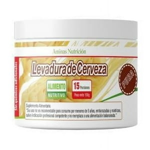 Aminas Nutrición - Levadura De Cerveza - Alta En Complejo B - 150Gr, 15 Porciones