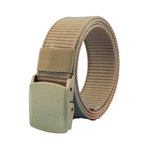 Ekol - Cinturón Nailon Lona Hebilla Plástico Para Hombre - Coyote