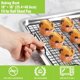 thumbnail image 3 of HULISEN Cooling Rack de 2 unidades, 16 x 10 pulgadas, antiadherente, 3 of 3