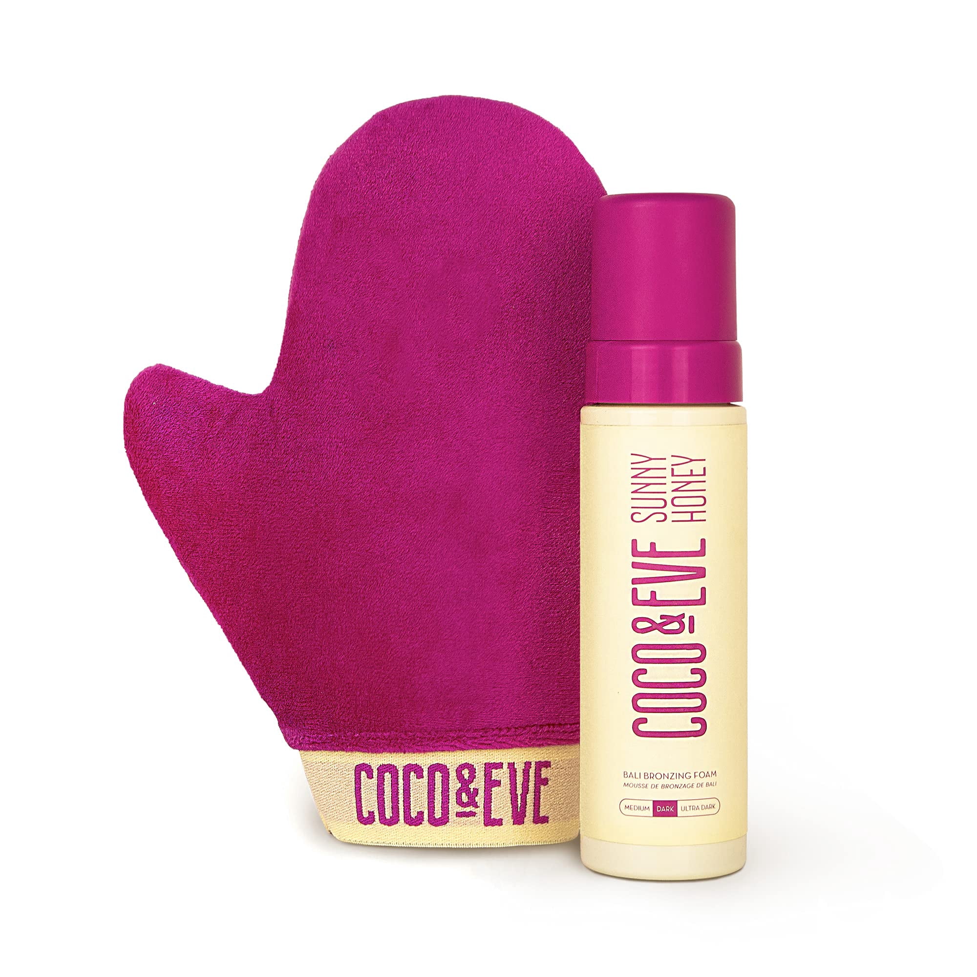 Kit De Mousse Autobronceadora Coco & Eve Sunny Honey Bali