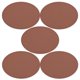 thumbnail image 2 of Parche de cuero Johnson Plastics Plus ovalado 8 cm, paquete de 5, 2 of 9