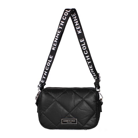 Kenneth Cole - Cartera Acolchada Peyton Negro