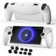 thumbnail image 1 of Funda protectora para PlayStation Portal,8 tapas de agarre del pulgar 2 anillos de precisión para la funda de silicona suave PS Portal-Blanco, 1 of 7