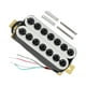 thumbnail image 3 of Pastilla De Guitarra Eléctrica De Doble Bobina 4P Precableada Para Guitarra De 7 Cuerdas Reemplaza Cuello Blanco, 3 of 5
