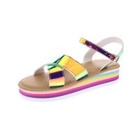 Sandalia Tornasol Dorado Andarina